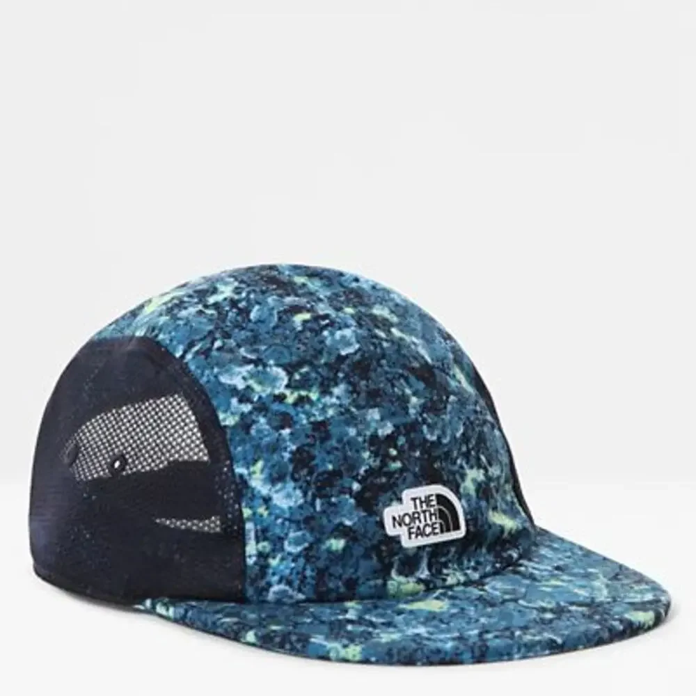 NWT The North Face Men's Class V Camp Hat - Beta Blue Lichen Print,Size: OS